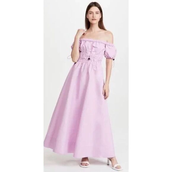 Staud Vine Lavender Maxi Dress NWOT Size Small - Picture 1 of 11